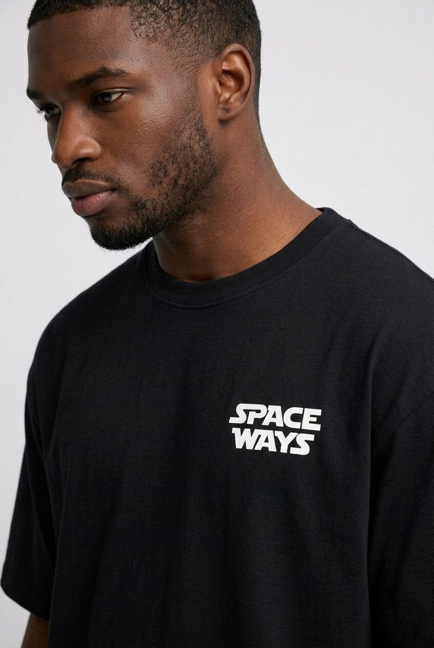 Moon Revolution Oversized Graphic T-Shirt